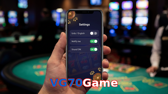 Game list for VG70Game app section
