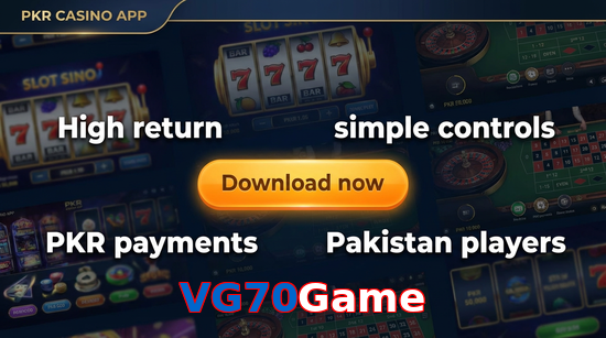 Main screen of VG70Game gamedownload page for PK players