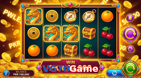 Main screen of VG70Game pg page for PK players