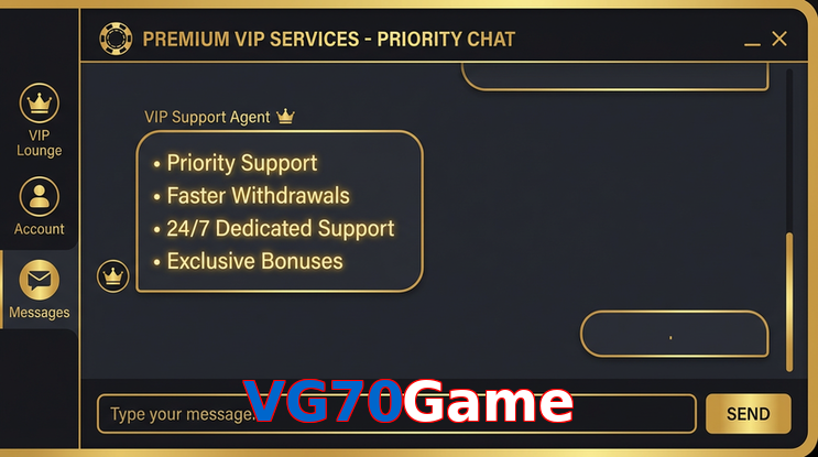 Payment and PKR controls in VG70Game